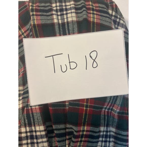 Polo Ralph Lauren‎ Sleepwear Mens Flanel Robe S/M Red Plaid Comfy Preppy Casual - Picture 15 of 15